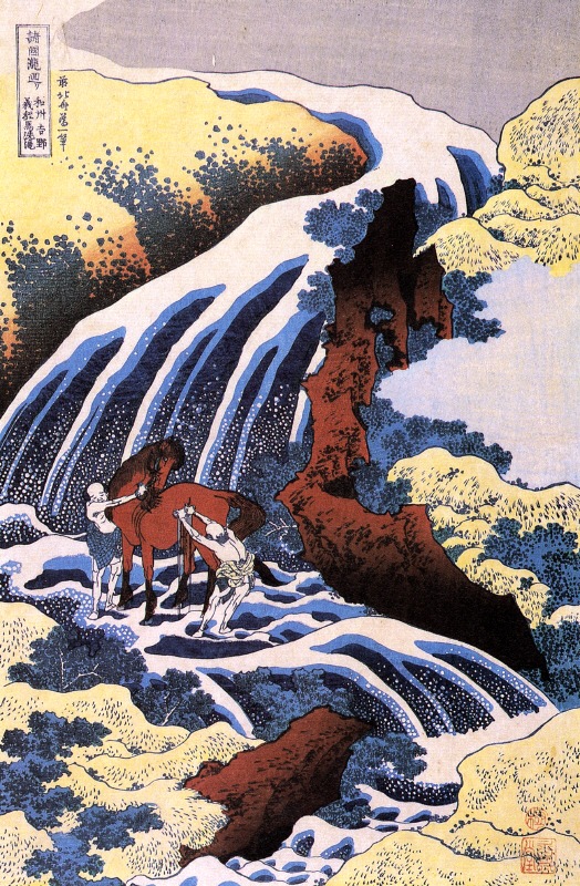 524x800 Horse Art Central Katsushika Hokusai's Equestrian Artwork - Japanese Horse Painting