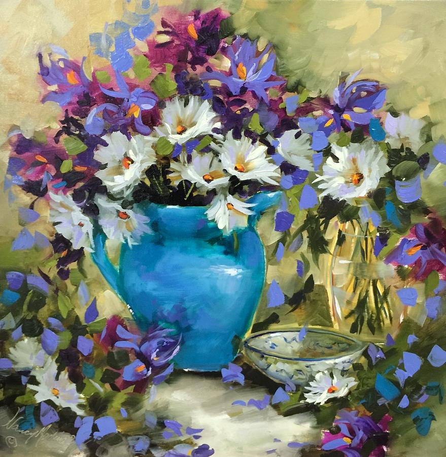 Japanese Iris Painting At Paintingvalley.com 