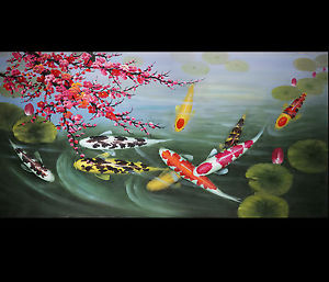 300x257 Abstract Art Abstract Painting Koi Fish Painting Japanese Art Koi - Japanese Koi Painting