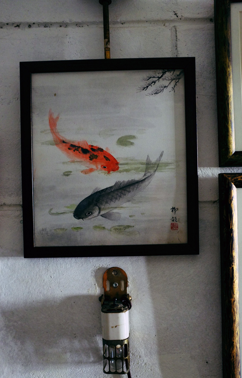 800x1249 Small Japanese Koi Painting World Savage - Japanese Koi Painting