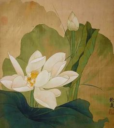 236x264 Riusuke Fukahori, Japan - Japanese Lotus Painting