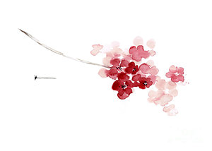 300x214 Japanese Garden Art - Japanese Minimalist Painting