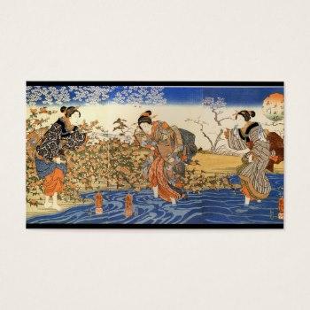 350x350 Samurai Business Cards Business Cards 100 - Japanese Ninja Painting