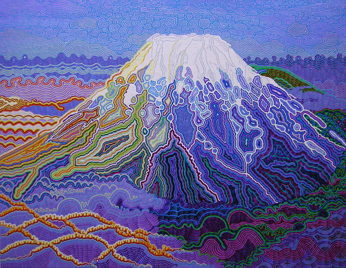 500x387 Oil Painting 13 Canvas Painting Mt.fuji Landscape Nature Mountain - Japanese Oil Painting Artists