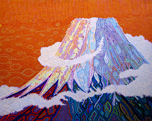 500x399 Contemporary Art Oil Painting Japanese Artist Fumihiro Kato - Japanese Oil Painting Artists