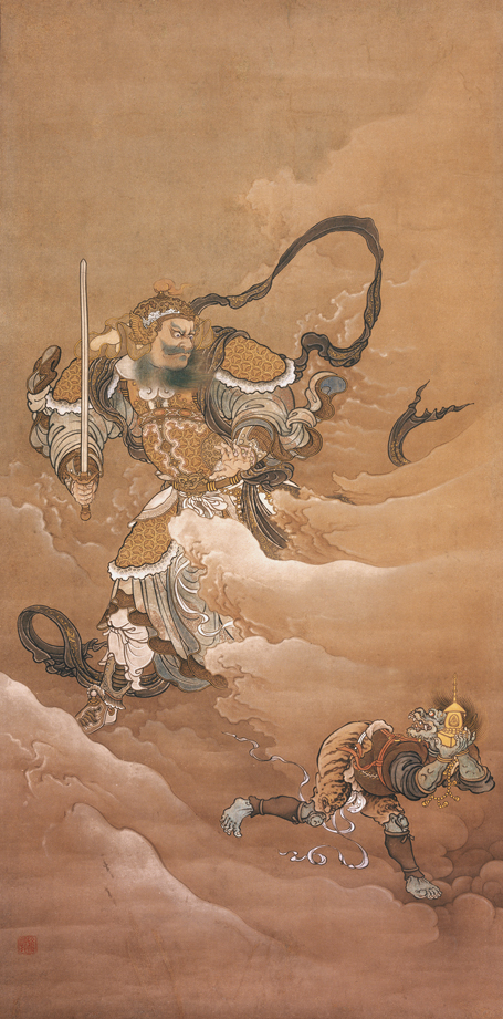455x921 Japanese Art Spanning 400 Years Visiting Philly Only Through May 10 - Japanese Oni Painting