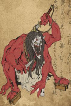 236x354 146 Best Japan Images On Japanese Art, Japan - Japanese Oni Painting