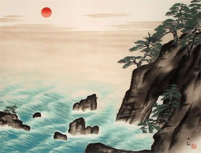 400x304 Japanese Sky Or Cloud Paintings And Prints 2 - Japanese Painting