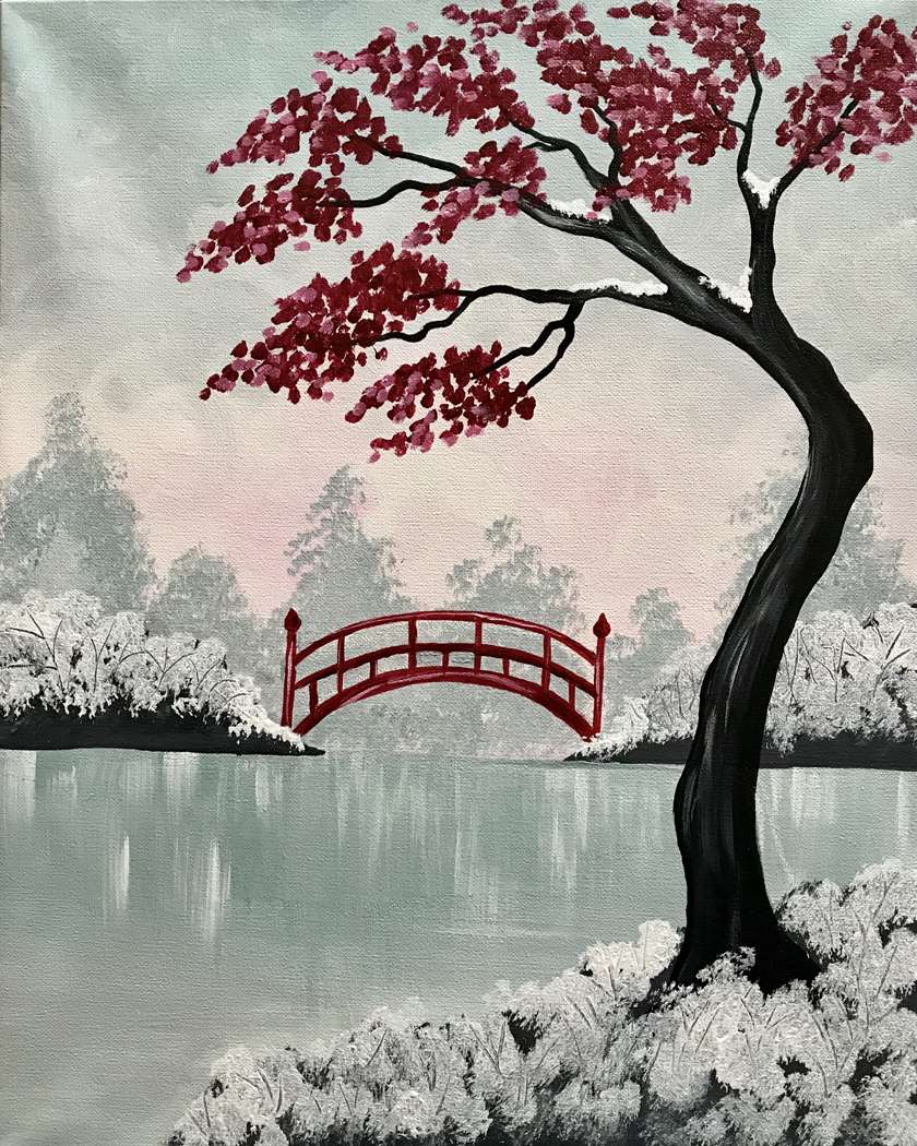840x1050 Japanese Winter - Japanese Painting