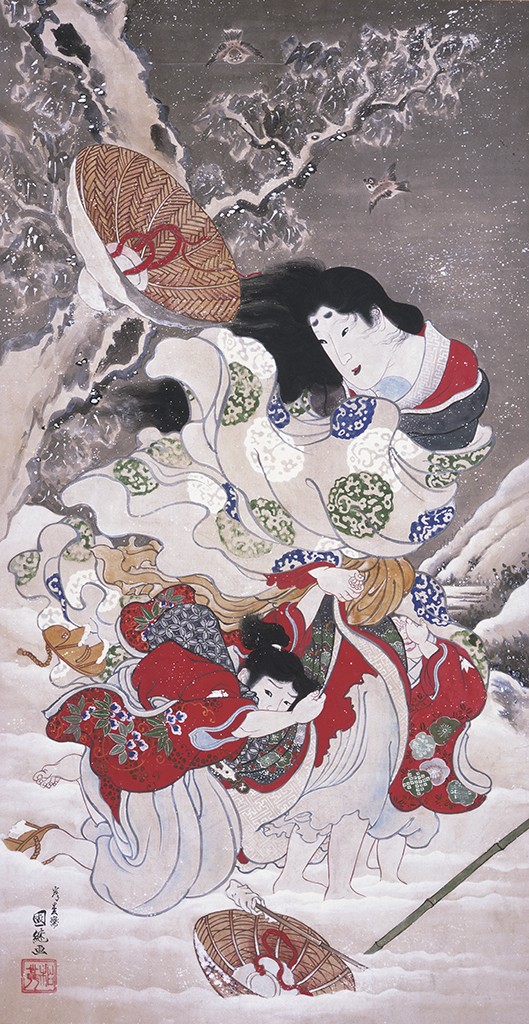 529x1024 Styled With Poise Figures In Japanese Paintings And Prints - Japanese Painting