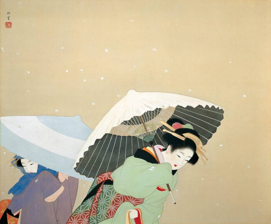 870x718 Human Ideal Expression Of People In Japanese Painting' - Japanese Painting