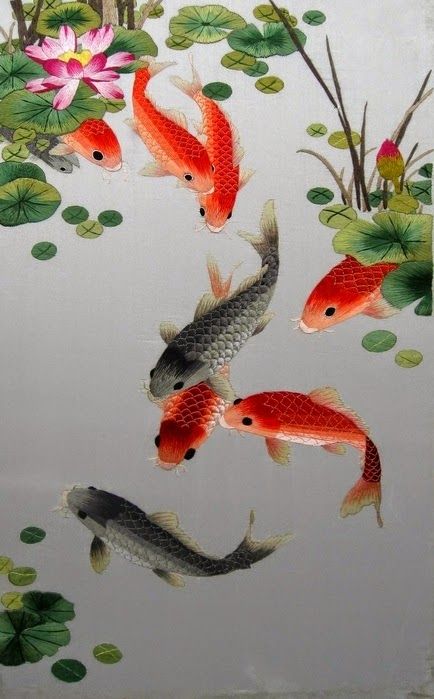 434x699 Pin By Nejanacersac On Nippon Koi, Fish - Japanese Painting Koi