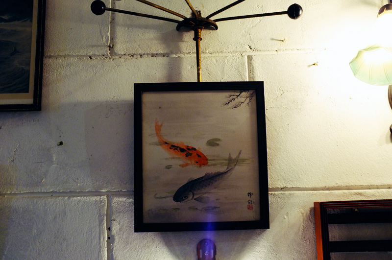 800x531 Small Japanese Koi Painting World Savage - Japanese Painting Koi