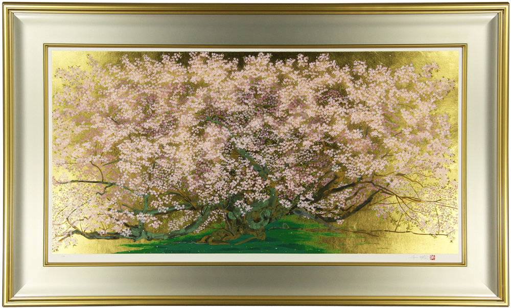 Japanese Painting Sakura at PaintingValley.com | Explore collection of ...