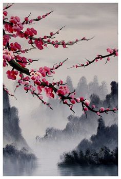 236x348 Painting The Four Gentlemen - Japanese Painting Sakura