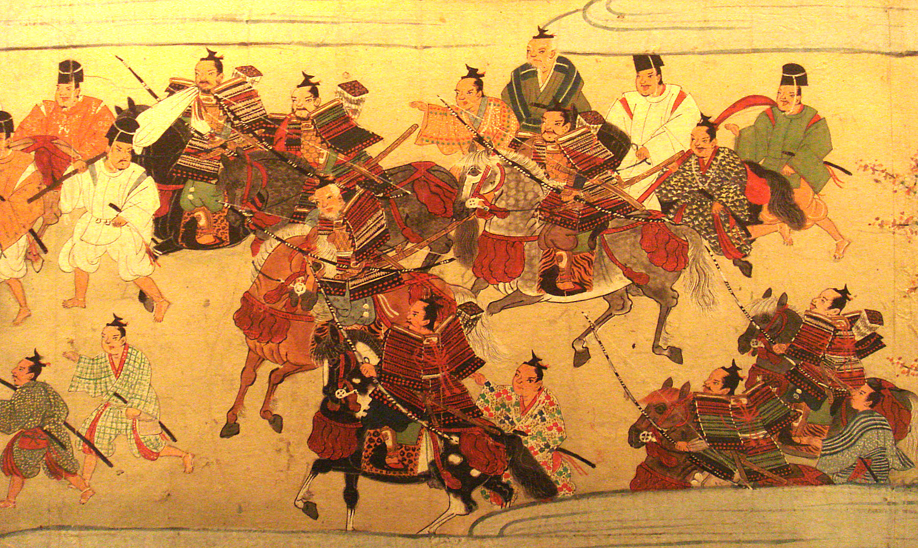 1796x1072 History Of The Samurai - Japanese Painting Samurai