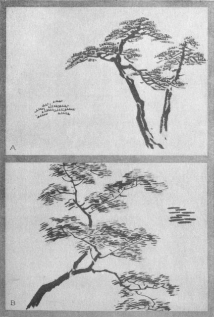 432x640 The Project Gutenberg Ebook Of On The Laws Of Japanese Painting By - Japanese Painting Tree