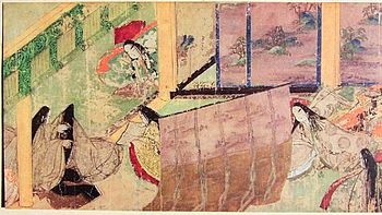 350x197 List Of National Treasures Of Japan (Paintings) - Japanese Peacock Painting