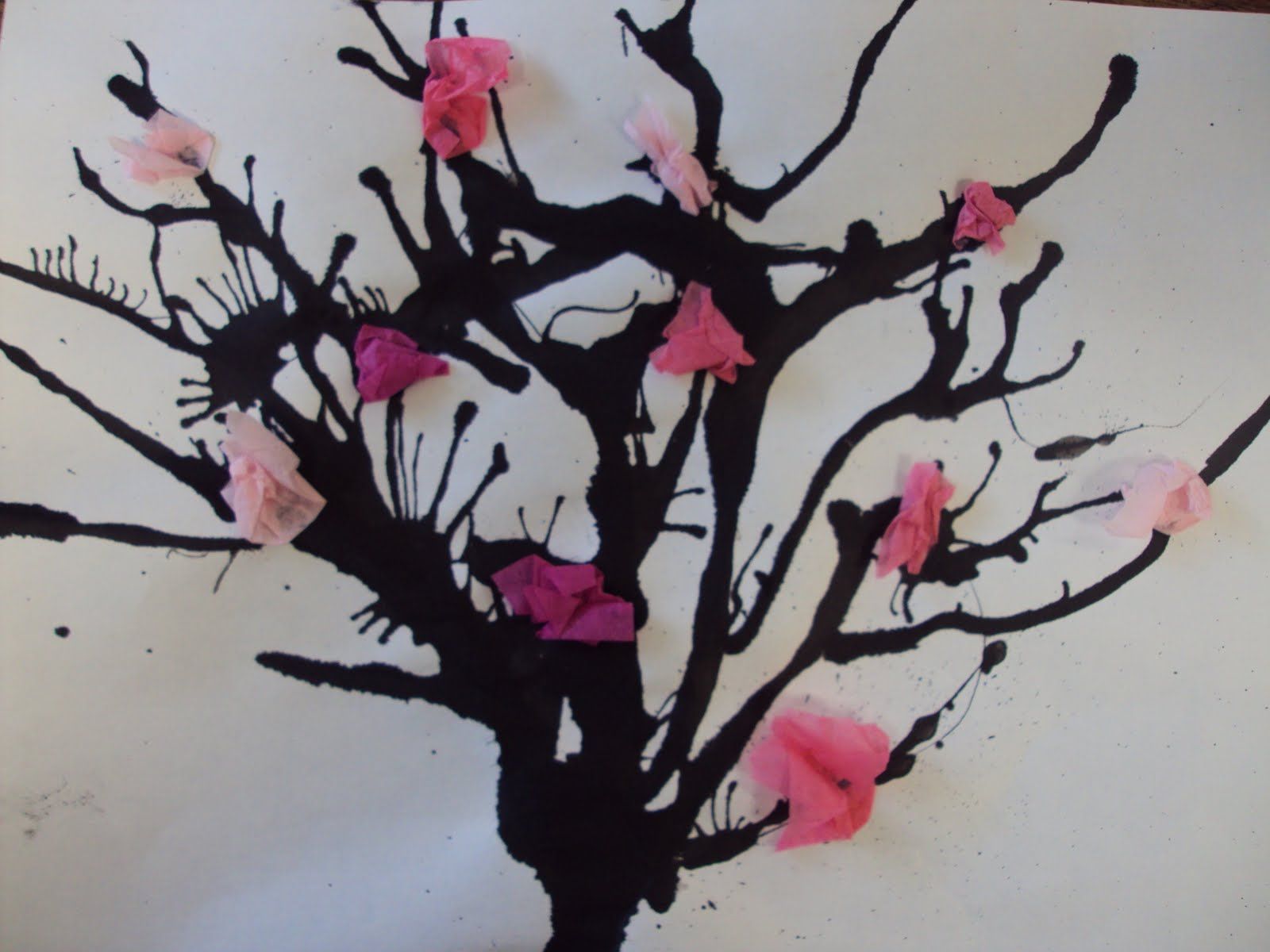 1600x1200 Look - Japanese Sakura Tree Painting