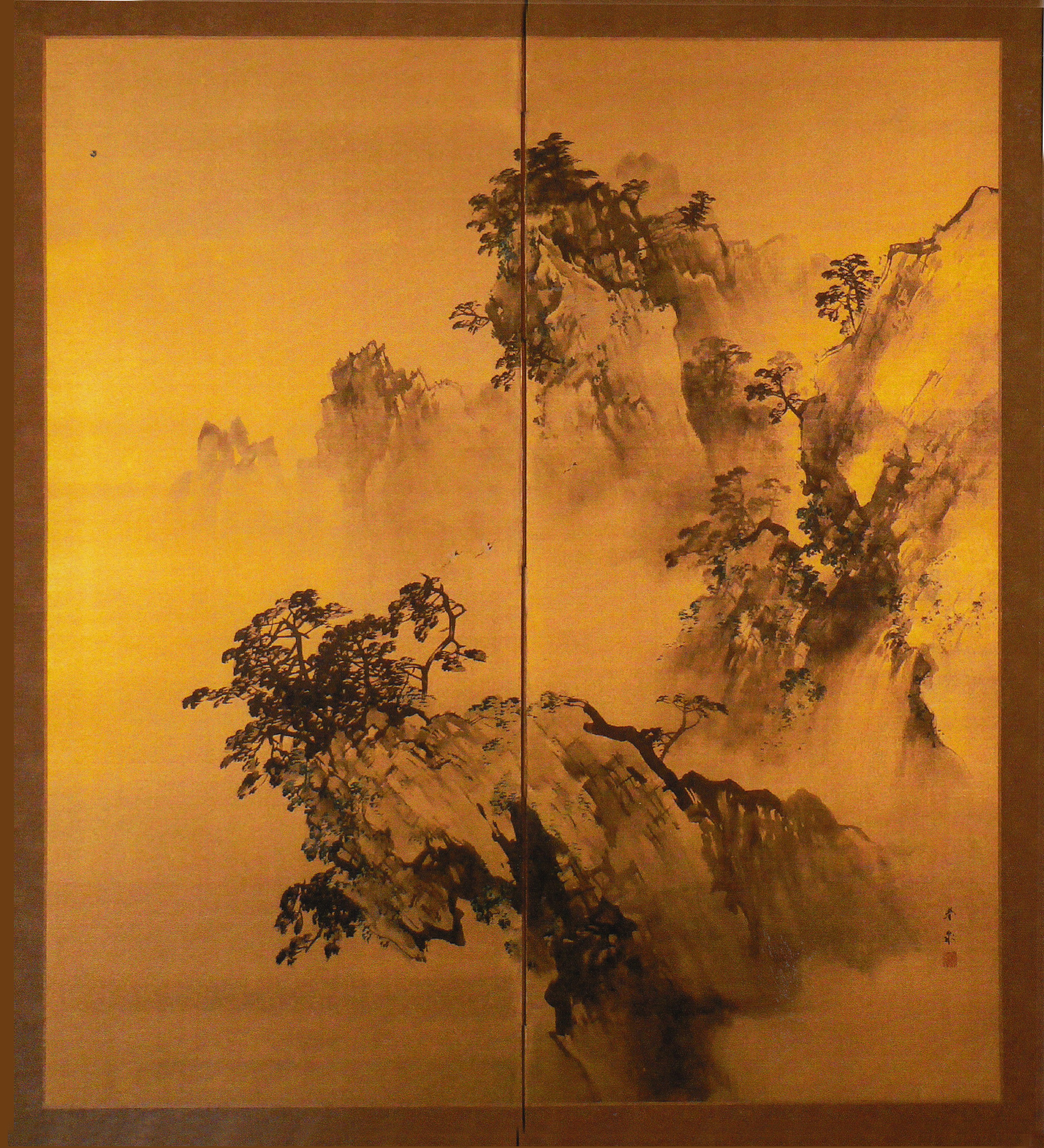 Japanese Screen Painting