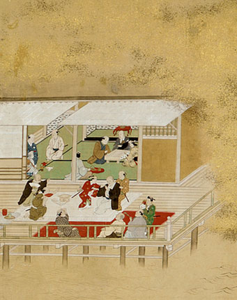 340x431 Japanese Screens Exhibitions Freer And Sackler Galleries - Japanese Screen Painting