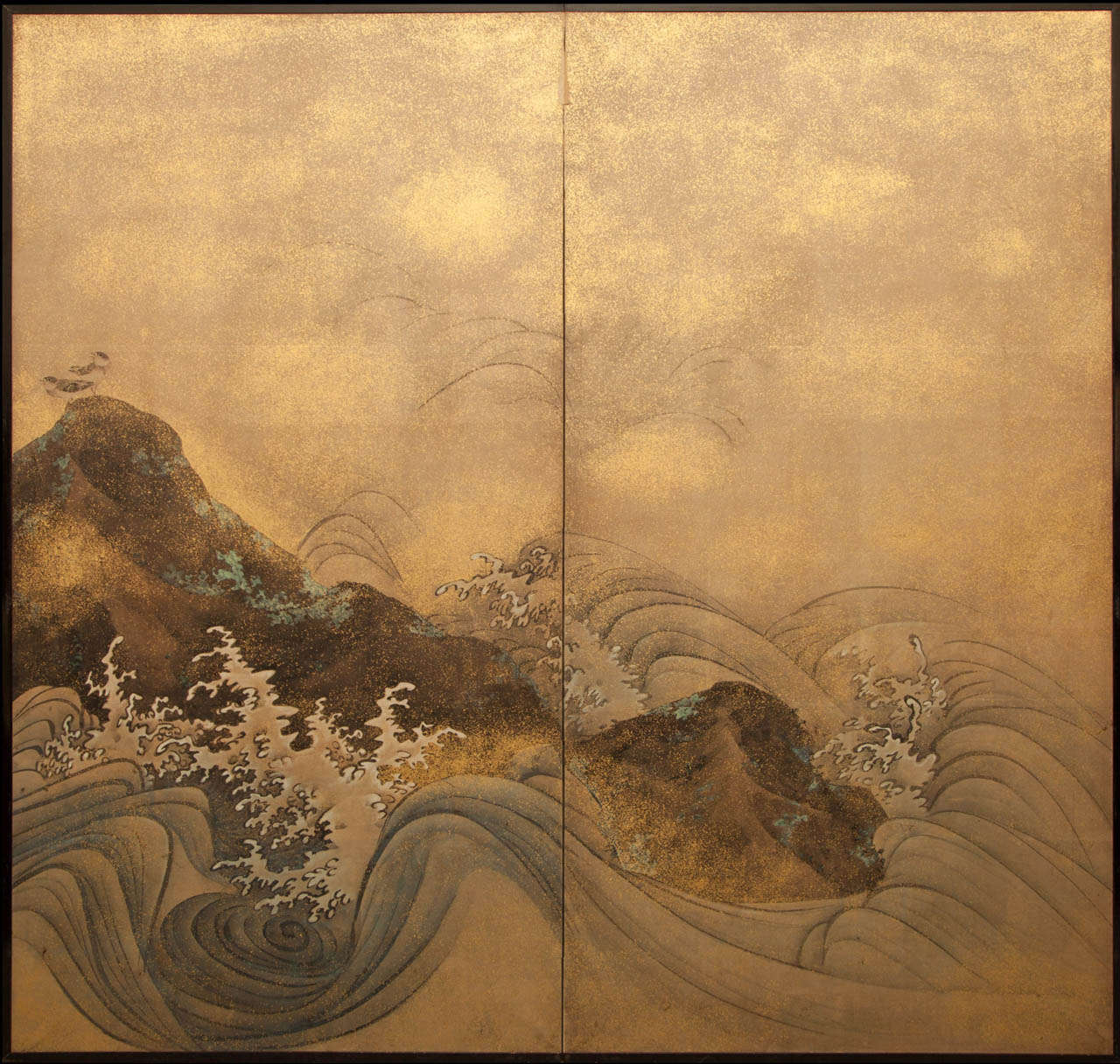 Japanese Screen Painting At Paintingvalley Com Explore