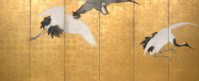770x314 The Art Of Japanese Screen Painting Art Gallery Nsw - Japanese Screen Painting