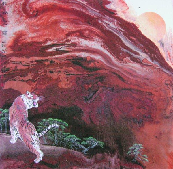 600x585 Art Of Silk Blog ~ Chinese Silk Painting Its History And Spread - Japanese Silk Painting Artists