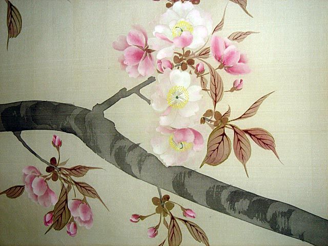 640x480 Collection Genuine Antique Japanese Silk Paintings Signed Ca1890 - Japanese Silk Painting Artists