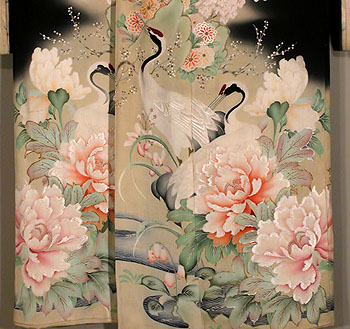 350x329 Kimono - Japanese Silk Painting Value