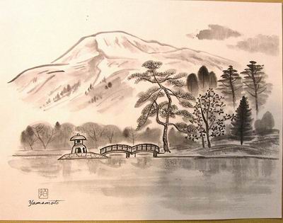 400x315 Sumi E Artists Of Canada - Japanese Sumi Painting