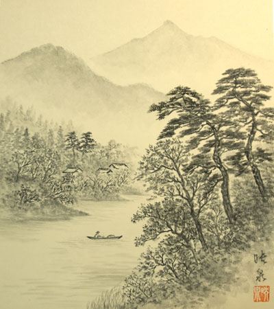 400x450 Softypapa's Most Interesting Photos Picssr - Japanese Sumi Painting