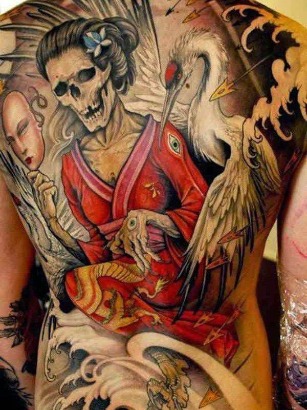 Japanese Tattoo Painting