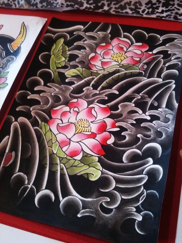 600x800 Japanese Style Paintings Andrew May Tattoo - Japanese Tattoo Painting