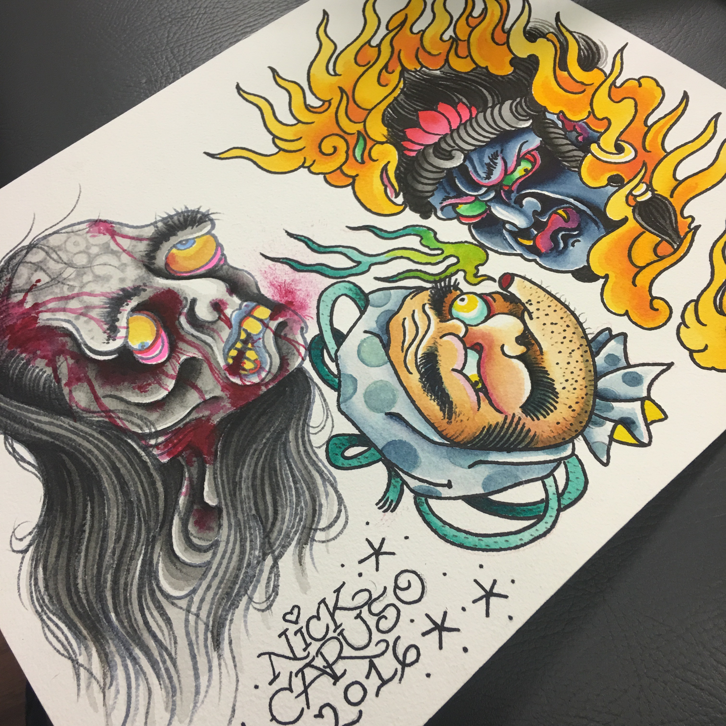 3024x3024 Japanese Tattoo - Japanese Tattoo Painting