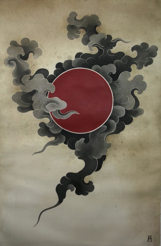 522x800 Chris Reed Tattoo Artist Tampa Fl Red Letter 1 Tattoo Artist - Japanese Tattoo Painting