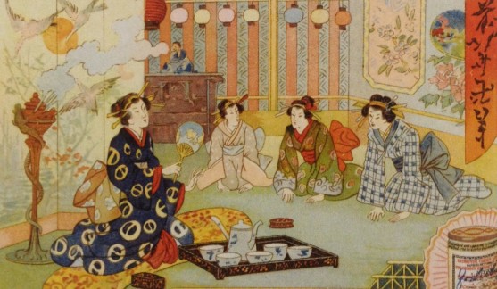 557x324 The Fine Art Of Tea Time Pointe St. Charles Art School - Japanese Tea Ceremony Painting