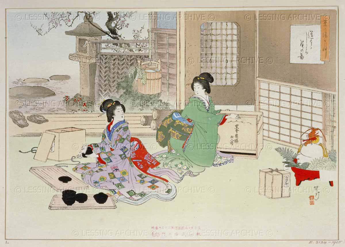 1200x858 De Vagamundo Japanese Tea Ceremony - Japanese Tea Ceremony Painting