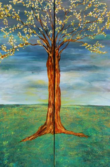 375x566 Japanese Tree Paintings For Sale Saatchi Art - Japanese Tree Painting