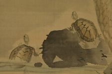 225x150 Ivory Antique Japanese Paintings Amp Scrolls Ebay - Japanese Turtle Painting