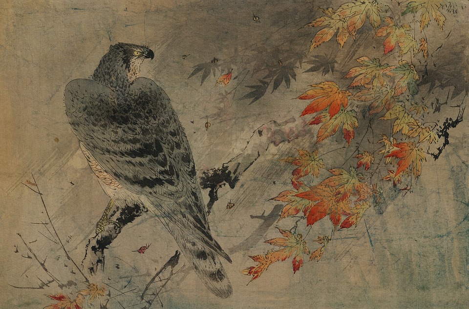 960x633 Free Photo Watercolour Vintage Painting Japanese Watercolor - Japanese Watercolor Painting