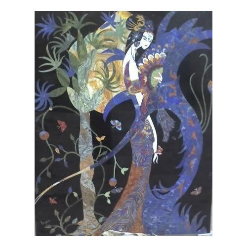 500x500 Marble Japanese Woman Wall Murals, Rs 125000 Piece, Stone Plus - Japanese Woman Painting