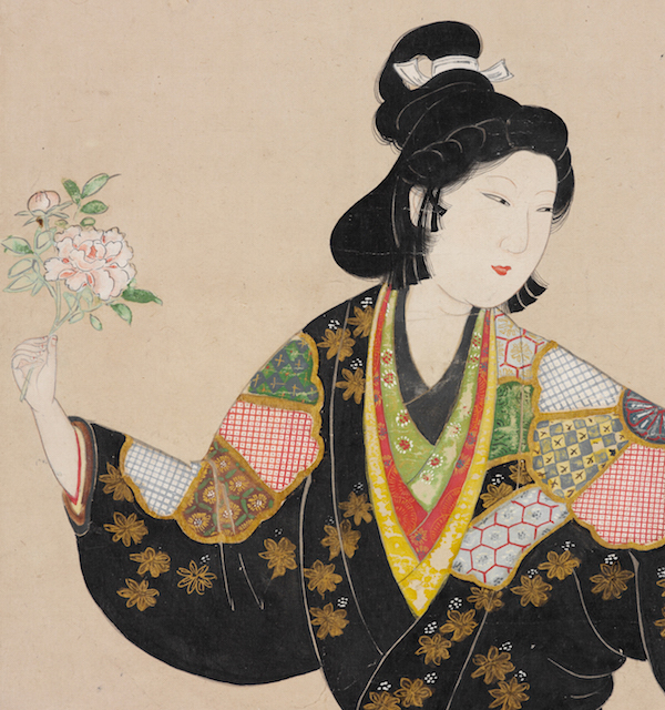 600x640 Sex And Suffering The Tragic Life Of The Courtesan In Japan'S - Japanese Woman Painting