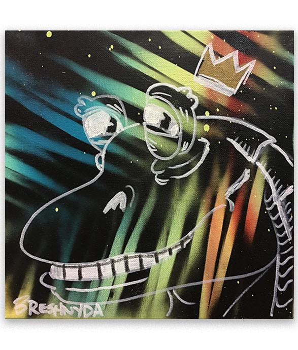 587x690 Jar Jar Binks - Jar Jar Binks Painting