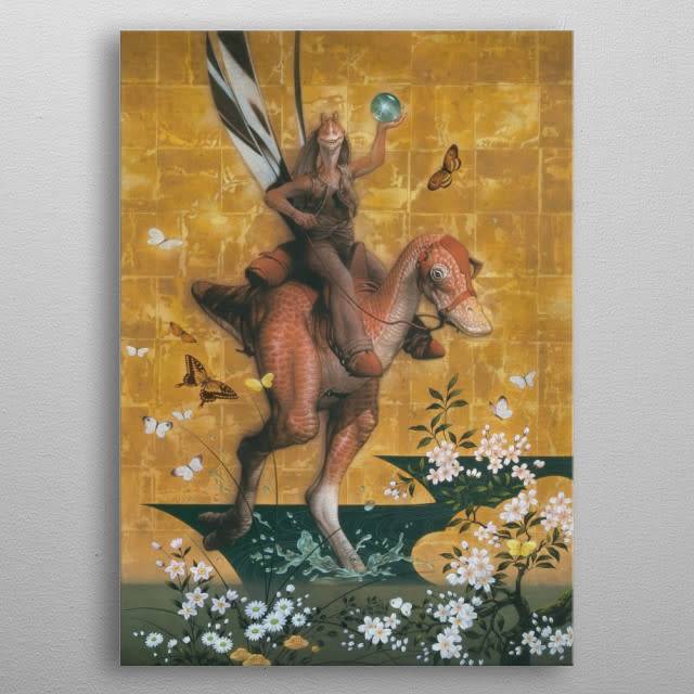 640x640 Jar Jar Binks - Jar Jar Binks Painting