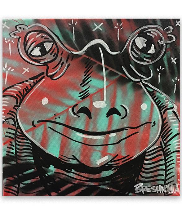 587x690 Jar Jar Binks - Jar Jar Binks Painting