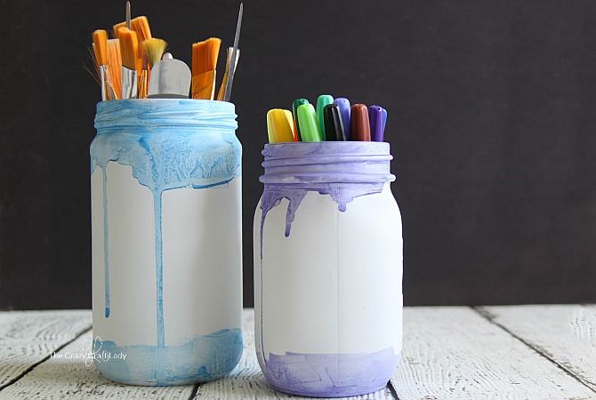 670x450 Mason Jar Craft Simple Painted Watercolor Jars - Jar Painting
