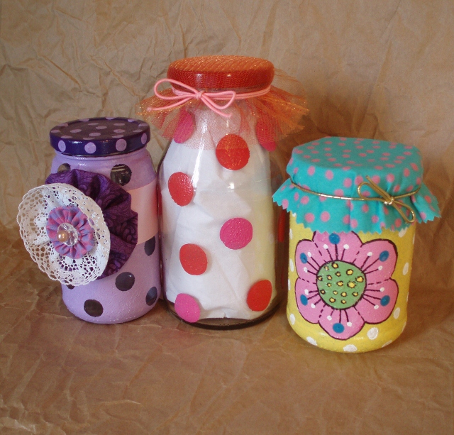 640x613 Simple Glass Painting Ideas For Recycled Jars Lynda Makara - Jar Painting