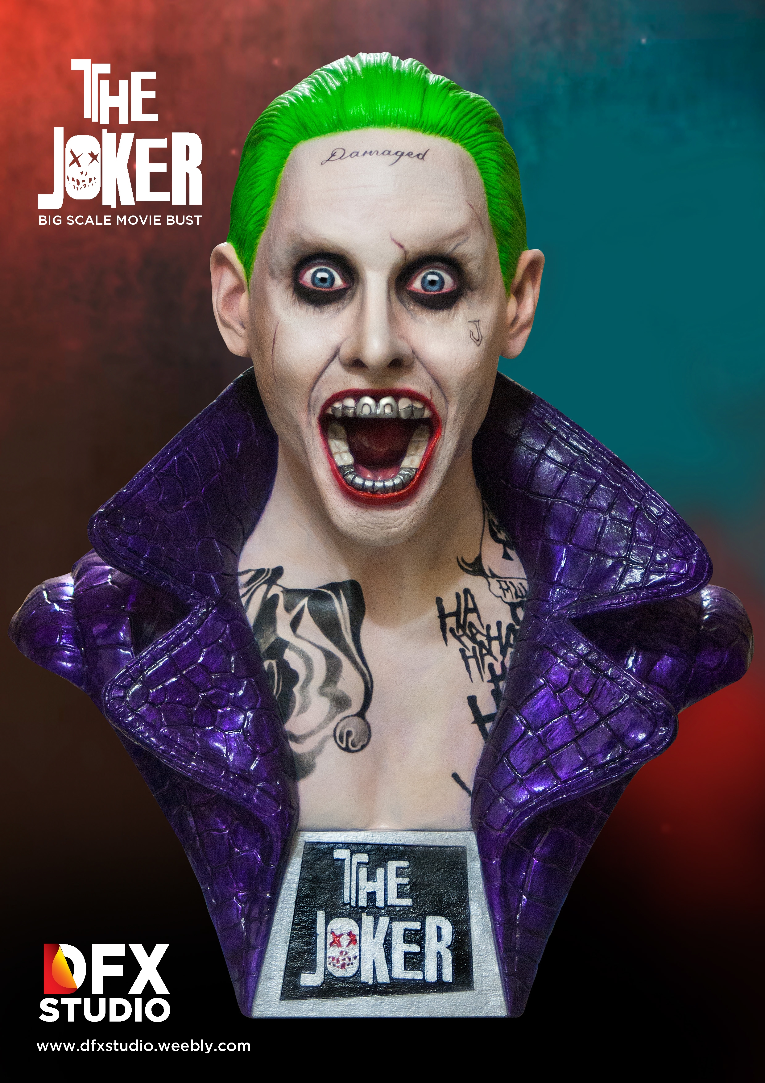 Jared Leto Joker Painting at PaintingValley.com | Explore collection of ...