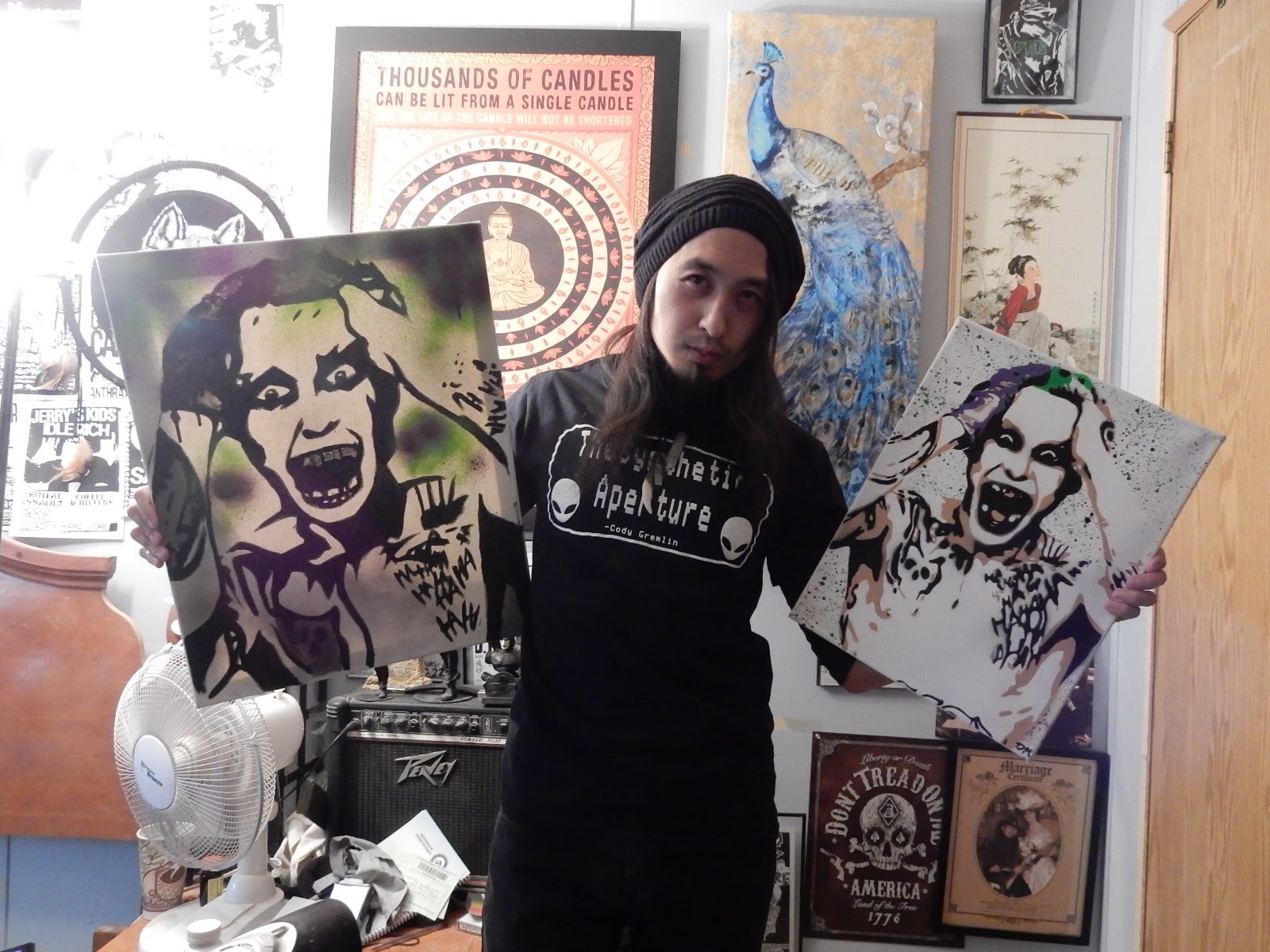 1600x1200 Suicide Squad Jared Leto The Joker Canvas Paintings Value Of Art - Jared Leto Joker Painting